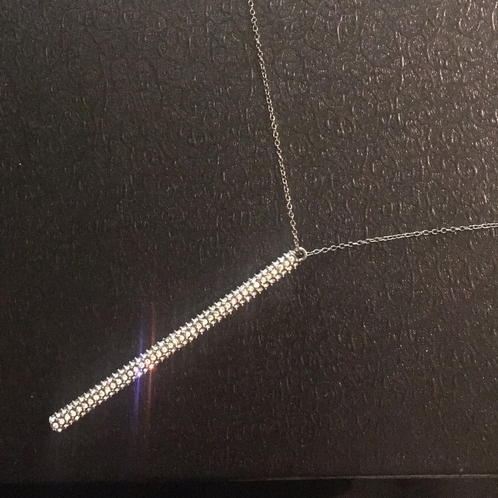 3 for $30 CZ crusted pendant necklace